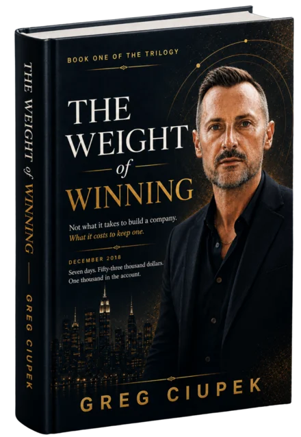 The Weight of Winning — book one of the trilogy